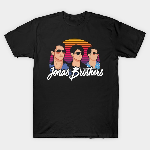 The Jonas Brothers T-Shirt by Lula Pencil Art